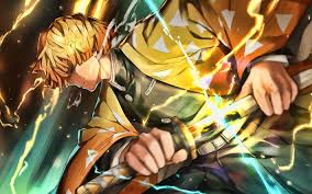 Check spelling or type a new query. Download Wallpapers Zenitsu Agatsuma Bright Lightings Warrior Demon Hunter Samurai Kimetsu No Yaiba Demon Slayer Manga Zenitsu Agatsuma With Sword For Desktop Free Pictures For Desktop Free