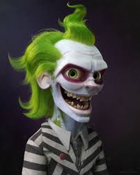 Beetle Juice By Alejandro Alvarezi Really Enjoyed Working On This Character Beetle Juice Character Design Evil Cartoon Characters Beetlejuice Character Design