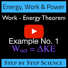 How To Calculate The Net Work Done On An Object Using The Work Energy Theorem The Work Energy Theorem States That The Work Don Physics Topics Power Work Kinetic Energy