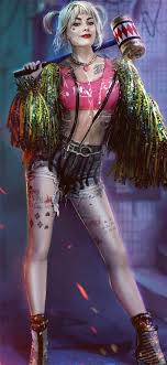 Full Body Harley Quinn Birds Of Prey Makeup Pin On Wallpaper