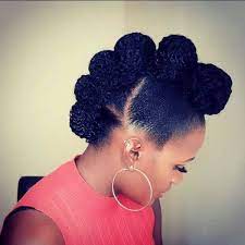 When your hair is slack it gives off the messy look. Fierce Faux Hawk Updo On Short Natural Natural Hair Mag Facebook