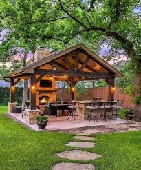 44 Brilliant Kitchens Cabinets Design Ideas Welcome To Blog In 2020 Rustic Outdoor Fireplaces Outdoor Fireplace Designs Outdoor Patio Designs