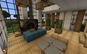 Minecraft Modern House Kitchen Google Search Living Room In Minecraft Minecraft House Designs Minecraft Room