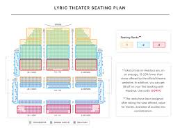 lyric theatre seating chart watch harry potter and the