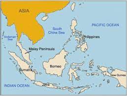 This is just a small sample of words that could potentially cause confusion. Malay Peninsula On World Map Related Countries Islands Quickgs Com South China Sea Indian Ocean Borneo