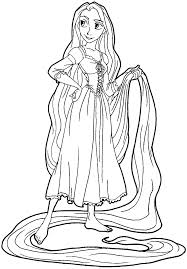 Don't draw this line too low,. How To Draw Rapunzel From Tangled With Easy Step By Step Drawing Tutorial How To Draw Step By Step Drawing Tutorials Tangled Coloring Pages Rapunzel Coloring Pages Disney Coloring Pages