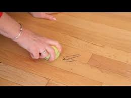 removing scuff marks from hardwood