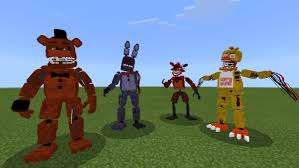 Five nights at freddy's 2 mod: Fnaf 2 Mounts Beta 1 Adamtaylor08 Version Minecraft Pe Mods Addons