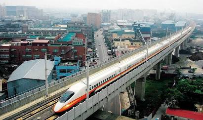 台湾高速鉄道（台湾新幹線）の車両（AI 生成）