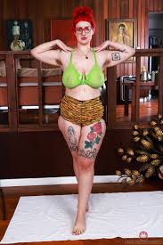 Tattooed Babe Autumn Berlin Nude for ATK Hairy | Nude and Hairy