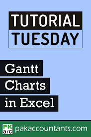 learn how to create gantt charts in excel in this tutorial