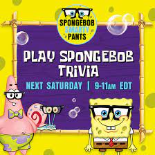 Check spelling or type a new query. Nickalive Nickelodeon Usa To Host Spongebob Smartypants Challenges Every Saturday Throughout April 2021