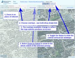 Side By Side Georeferenced Maps Viewer Map Images National Library Of Scotland