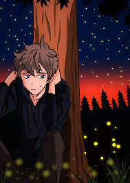In fact, he lives a wonderful the anime world is filled with sad characters, but what we love about them is the way they manage to. Sad Boy Sitting Under A Tree Anime By Xxlonewolfguyxx On Deviantart