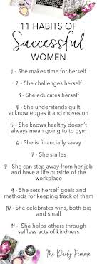 11 Habits Of Successful Women Inspirational Quotes Quotes Successful Women