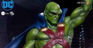 We've got a really cool character illustration of dc comics' martian manhunter for you to check out! Dc Comics Martian Manhunter Statue By Iron Studios The Toyark News