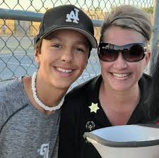 Cocopah Vice-Chairman J. Deal Begay, Jr. (right) presents a check to the  River Area chapter of Special Olympics Arizona in support of the  organization's Breakfast with Champions fundraiser. The tribe has been