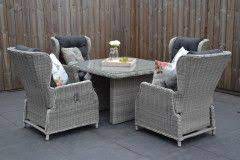 barcelona verstelbare loungeset light kobo grey met 4 stoelen en hoge tafel meubel ideeen thuisdecoratie hoge tafel
