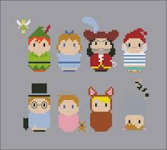 Peter Pan Parody Cross Stitch Pdf Pattern Etsy Cross Stitch Patterns Cross Stitch Embroidery Cross Stitching