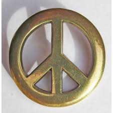 Paix Amour broche badge pins métal ...