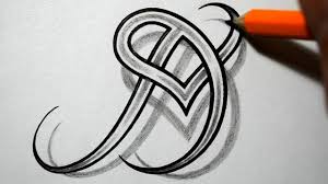 It is an image of innocence and completeness, of impregnable holy power, and it is the rock of commitment, . Initial D And Heart Combined Together Celtic Weave Style Letter Tattoo Design