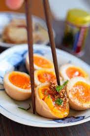 Ajitama How To Make Ramen Egg For A Snack Or Appetizer Eyes And Hour Recipe Ramen Egg Recipes Snacks