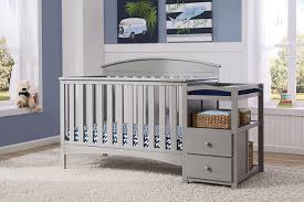 This storage facility may include an accompanying dresser, a changing a great pick for small nurseries and houses as it solves the bedding and storage problems all in one. Delta Children Abby Convertible Baby Crib N Changer Ashley Furniture Homestore