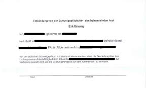 By jonathan durand | published. Schweigepflichtentbindung Wie Reagieren Erwerbslosenforum Deutschland Forum