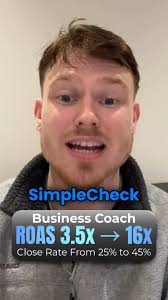 Biz coach scales ROAS from 3.5x -> 16x and takes close rate from 25% to 45%  🤝, Want to be next? comment "SCALE"