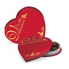 Make a novelty box for valentine's day in the shape of a heart. Gold Stamped Be My Valentine Heart Shaped Candy Boxes Box And Wrap