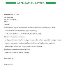 Contoh Surat Lamaran Kerja Bahasa Inggris Cv Wawancara Surat Bahasa Inggris