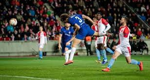 Slavia praha live score (and video online live stream*), team roster with season schedule and if this match is covered by bet365 live streaming you can watch slavia praha dukla praha on your pc and. Marcos Alonso Lands Crucial Late Blow For Chelsea In Prague