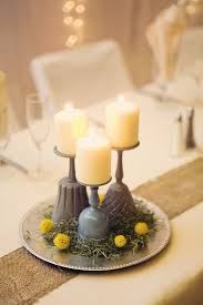 Goblets As Candle Holders Dining Room Table Centerpieces Centerpieces Paint And Drink