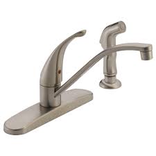p188500lf ss single handle kitchen faucet