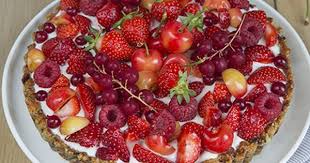 Breakfast Tart Aux Fruits Rouges Et Mix Muesli Le Sillon Recette Fond De Tarte Recette Muesli