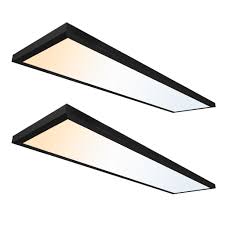 Surface Mount LED Panel Light 1' x 4' - CCT Switchable and Dimmable –  CLEANLIFE