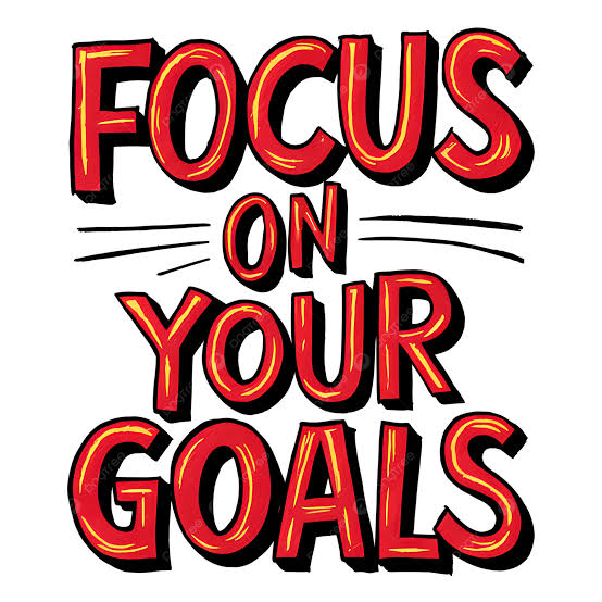 Focus On Your Goals Inspirational Quotes, Focus On Your Goals Quote, Quote PNG Transparent Image and Clipart for Free Download
