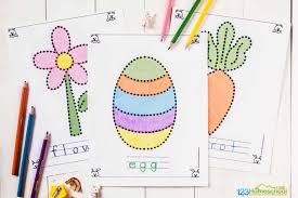 This month i am offering three different easter prints that you can download, print and frame! Free Printable Easter Tracing Pages For Toddlers Preschoolers