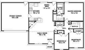 This traditional design floor plan is 1382 sq ft and has 2 bedrooms and has 2 video: 25 Stunning 2 Bedroom 2 Bath House Plans House Plans