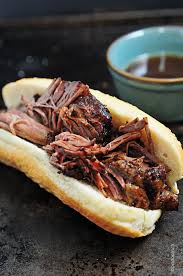 Use deli roast beef with jalapeno pepper, vegetables, garlic, and italian bread rolls for a delicious roast beef sandwich. Balsamic Roast Beef French Dip Sandwich Recipe Add A Pinch