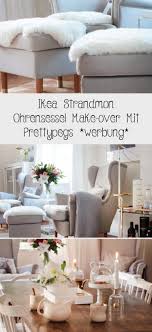 Ikea Strandmon Ohrensessel Make Over Mit Prettypegs Werbung Ohrensessel Sessel Ikea
