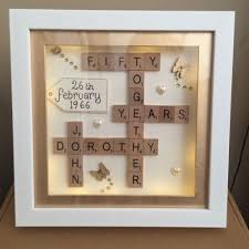 25 Best Ideas About 50th Anniversary 50 Wedding Anniversary Gifts Golden Anniversary Gifts Homemade Anniversary Gifts