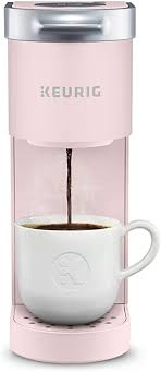 Of your favorite beverages in under a minute, while the quiet brew technology feature minimizes noise during use. Amazon Com Keurig K Mini Coffee Maker Single Serve K Cup Pod Coffee Brewer 6 To 12 Oz Brew Sizes Dusty Rose Kitchen Dining