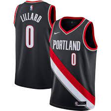 Weitere ideen zu basketball trikot, basketball, trikot. Portland Trail Blazers Trikot Damian Lillard 0 2020 2021 Nike Icon Edition Swingman Herren