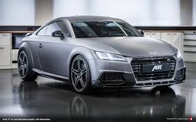 Abt Sportsline With Fast Gunmetal Bullet Audi Tt At Geneva Motor Show Fourtitude Com Audi Tt Audi Geneva Motor Show