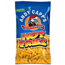 Andy Capp S Hot Fries 3 Oz Bags Hot Fries Chips Potato Snacks Hot Chip