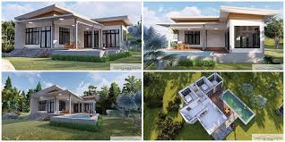 Lshape house design ethiopia : 3 Bedroom Modern L Shaped House Design Novocom Top