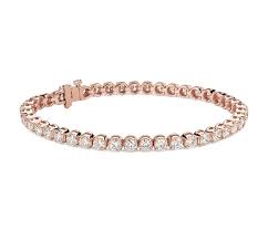 Parker schnabel starts his new season without his grandfather and mentor. Diamond Tennis Bracelet In 14k Rose Gold 7 Ct Tw Blue Nile
