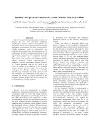 Solutions manual computer organization and architecture designing for performance eighth edition william 2.7 the discrepancy can be explained by noting that other system components aside from clock speed make a big difference in overall system speed. Pdf Towards Devops In The Embedded Systems Domain Why Is It So Hard