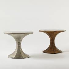 Hourglass Table Silver Table Bunny Williams Home Bunny Williams
